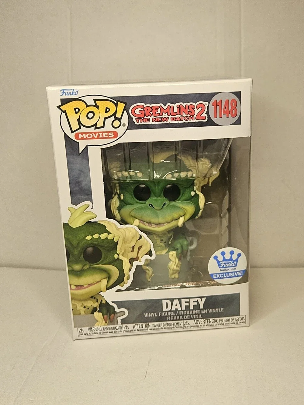 Funko Pop! Vinyl Movies Gremlins 2 Daffy 1148 Funko Exclusive- Come w/ Protector